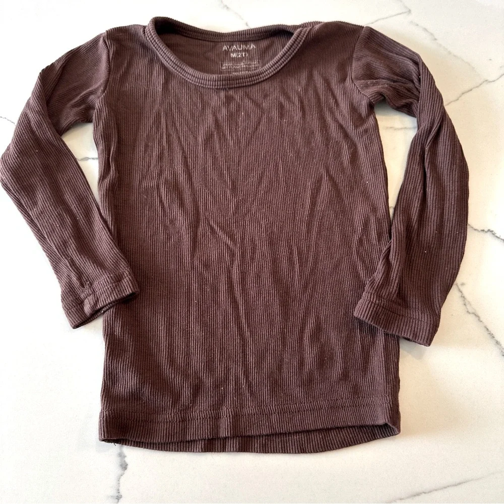 AVAUMA Ribbed Top - Picture 1 of 3